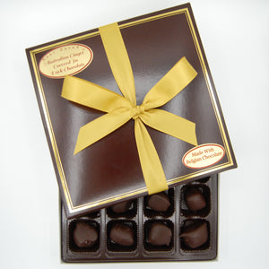 IT'S BACK!    Australian Ginger Covered in Dark Belgian Chocolate