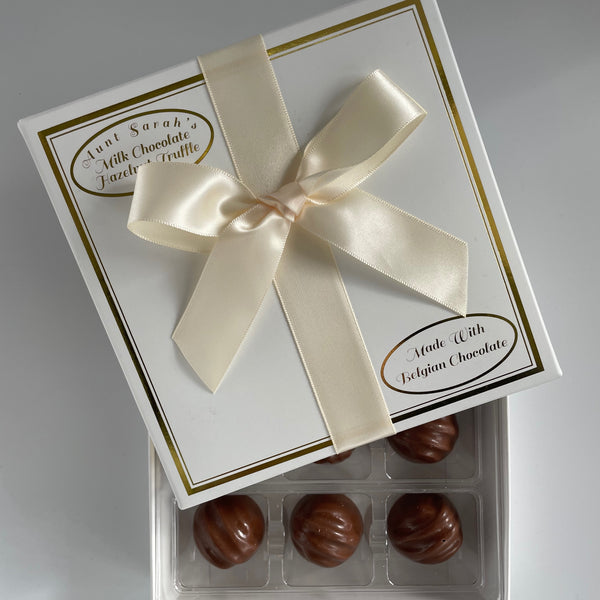 Nice! Milk Chocolate Hazelnut Truffles